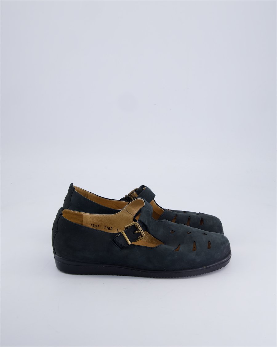 Comfort Lady Sandals Leather Black 40 EU