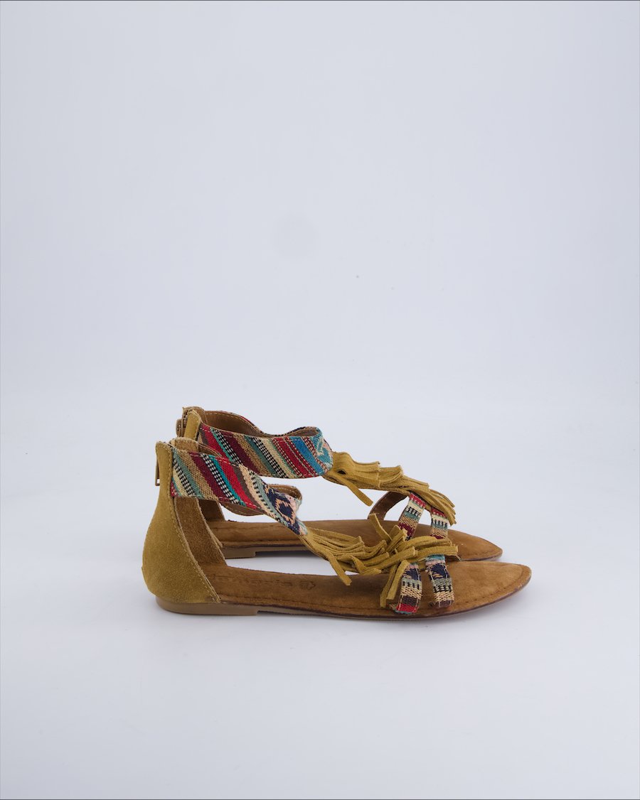 Tamaris Sandals Suede Camel 39 EU
