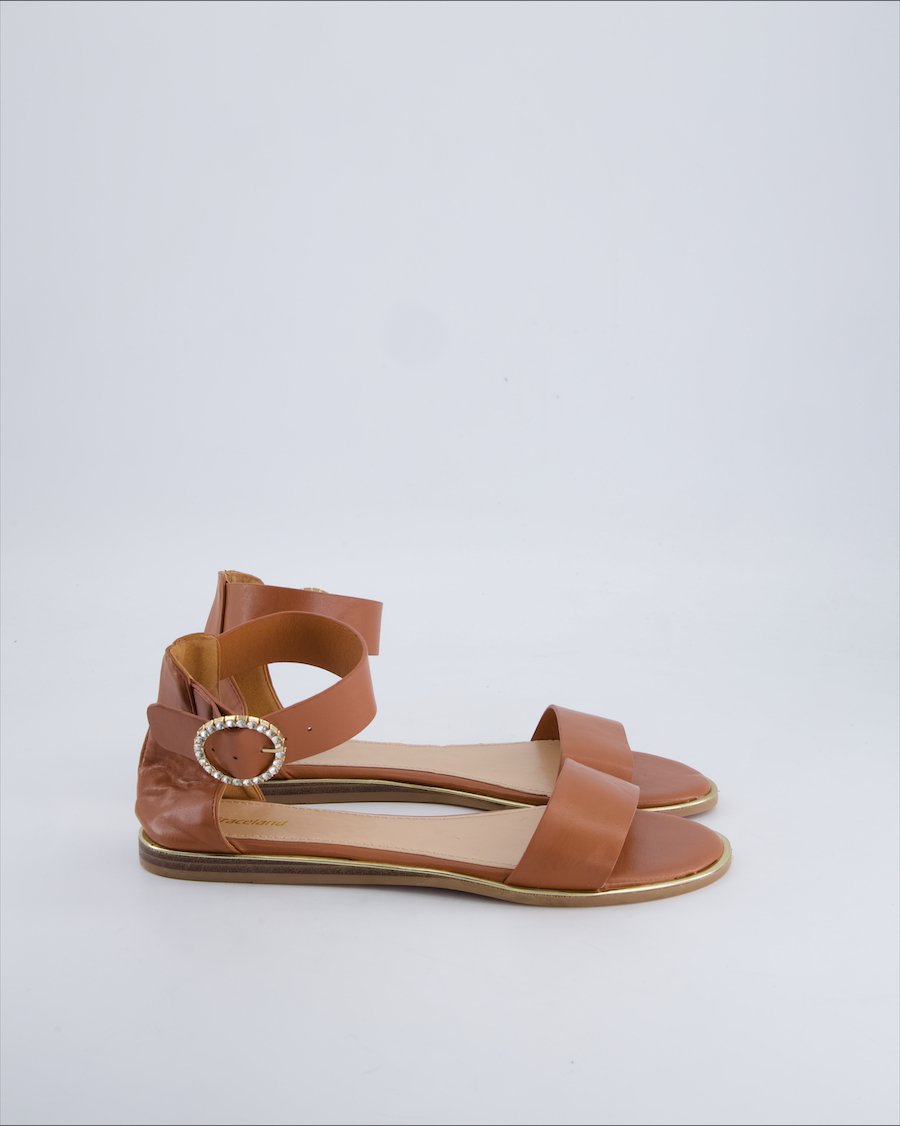 Graceland Sandals Polyurethane Brown 39 EU
