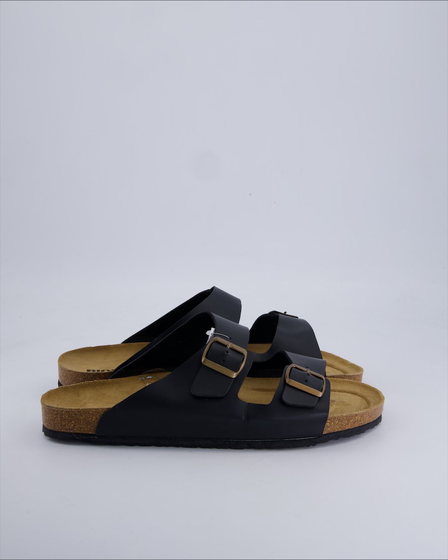 Bioline Sandals Leather Black 48 EU