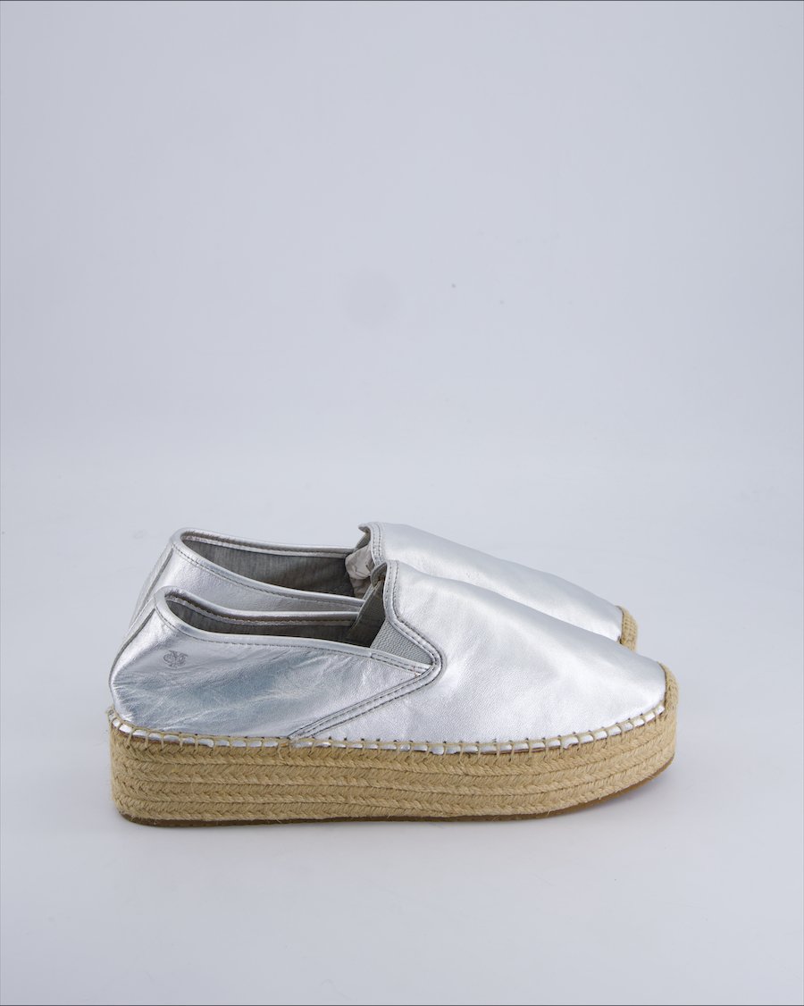 Marc O'polo Espadrilles Leather Silver 41 EU