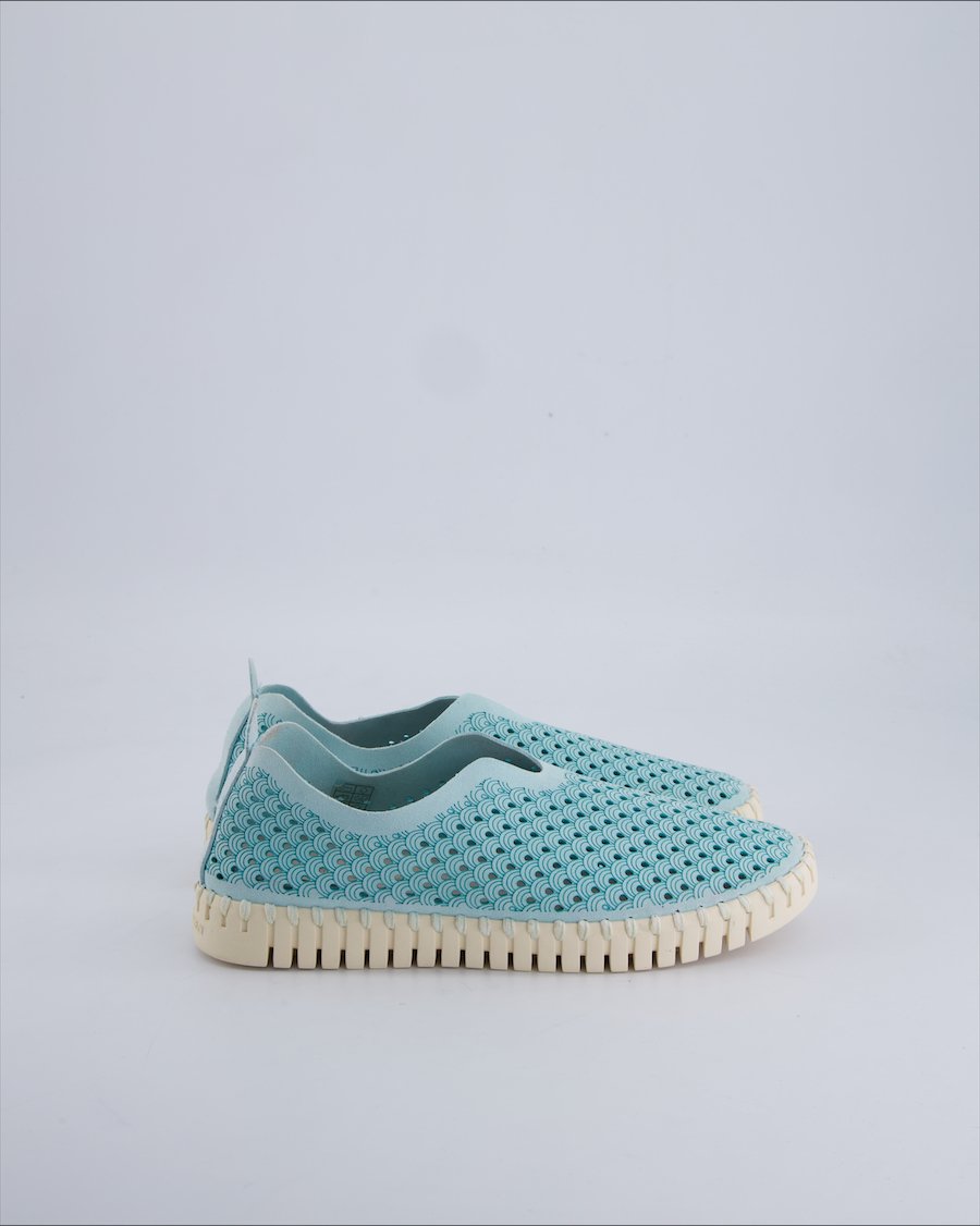 Ilse Jacobsen Flats Leather Turquoise 37 EU