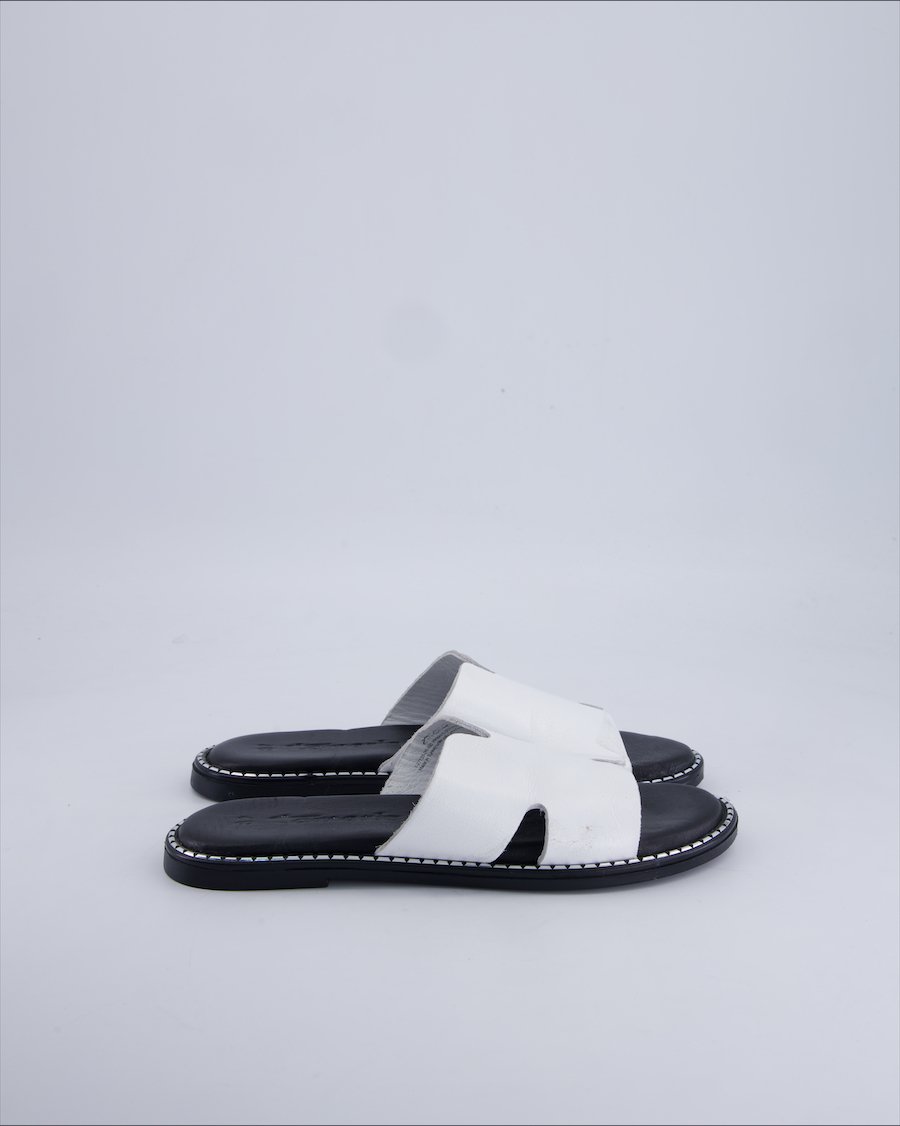 Tamaris Sandals Leather White 39 EU
