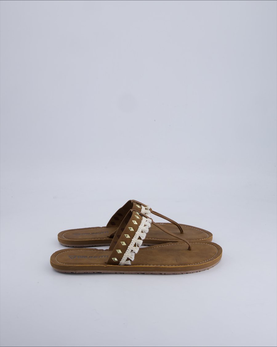Brunotti Sandals Polyurethane Brown 39 EU