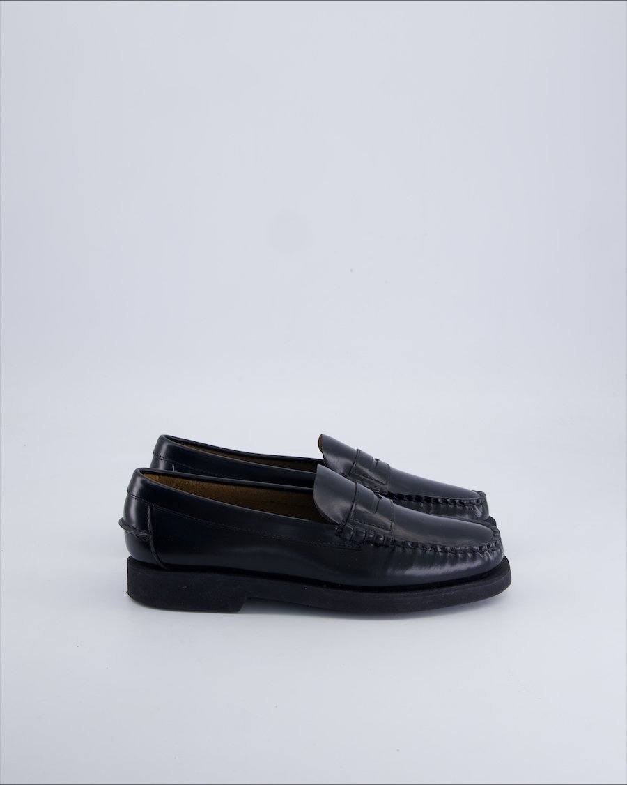Sebago Flats Leather Black 37.5 EU