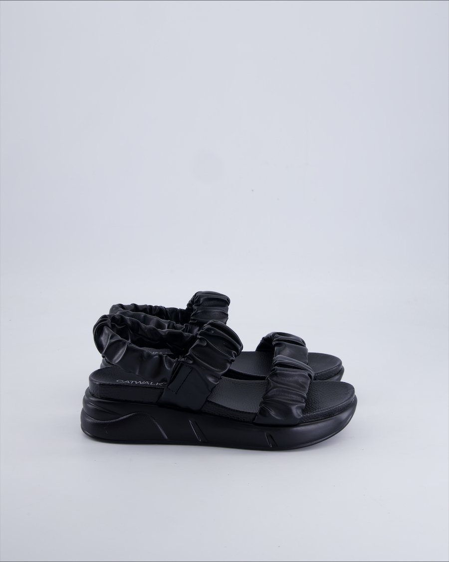 Catwalk Sandals Polyurethane Black 36 EU