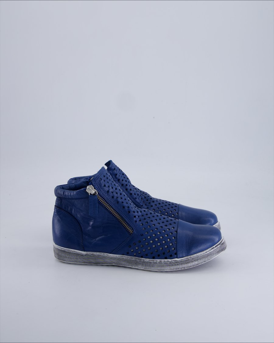 Andrea Conti Trainers Leather Blue 39 EU