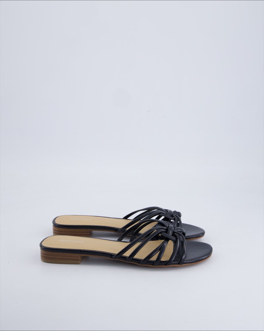 Graceland Sandals Polyurethane Black 39 EU