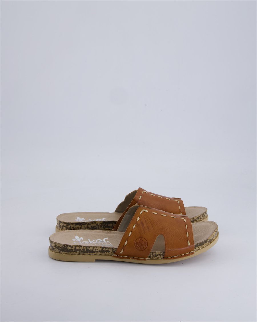 Rieker Sandals Leather Brown 37 EU
