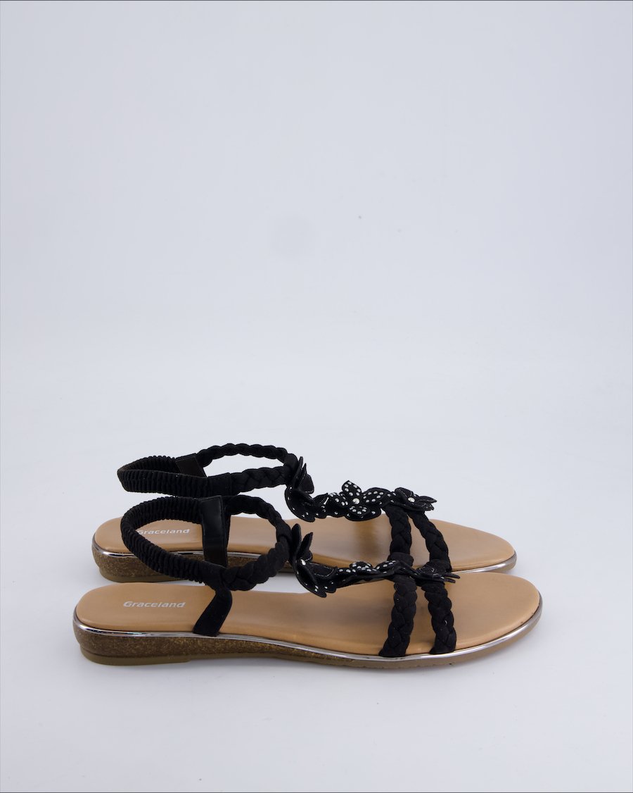 Graceland Sandals Polyurethane Black 42 EU