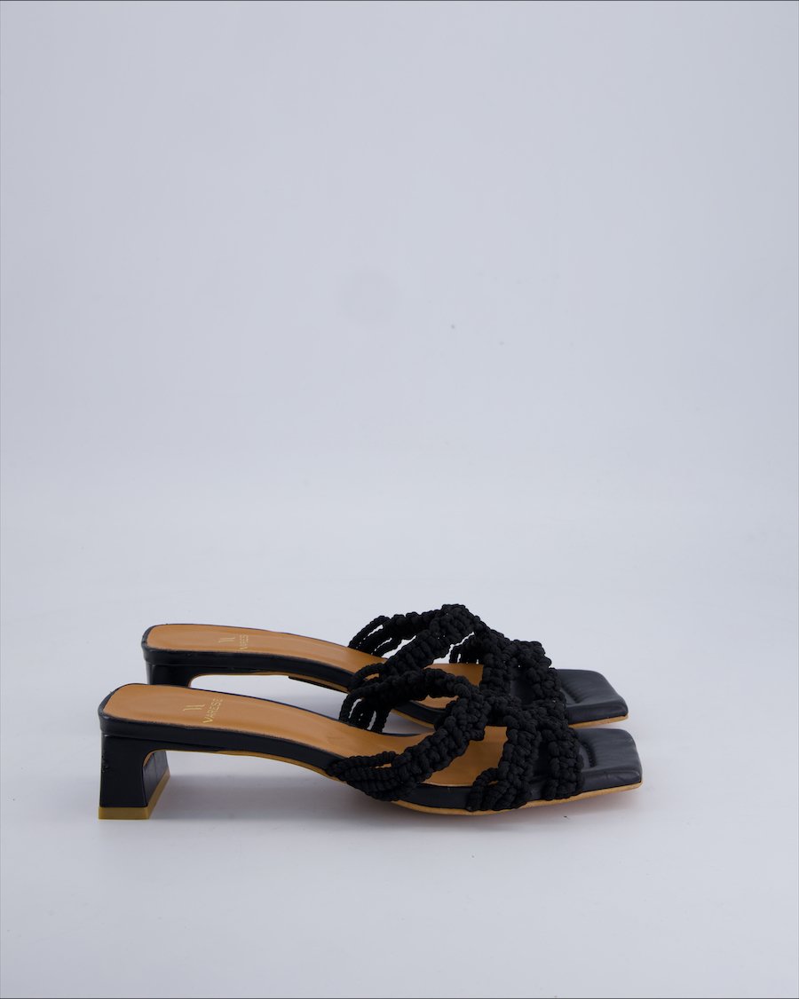 Varese Heels Cloth Black 39 EU