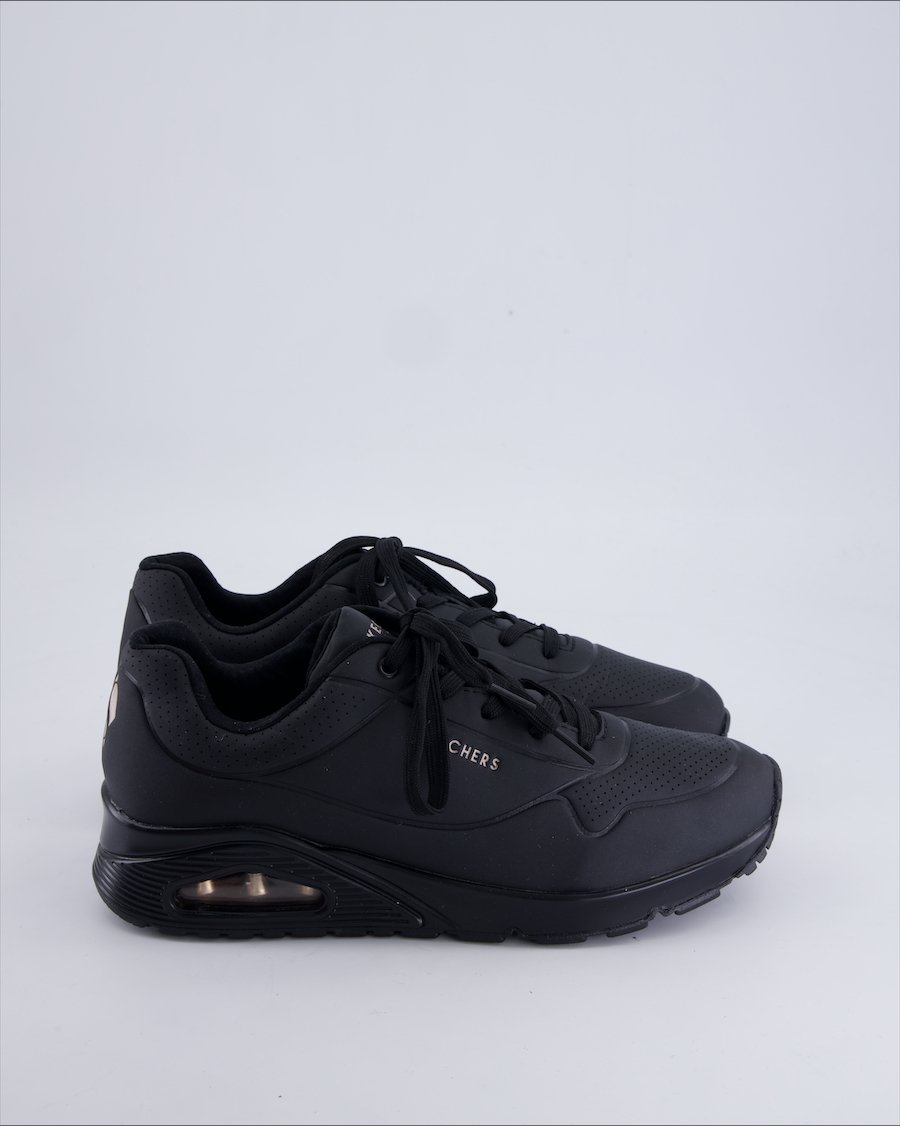 Skechers Trainers Leather Black 41 EU