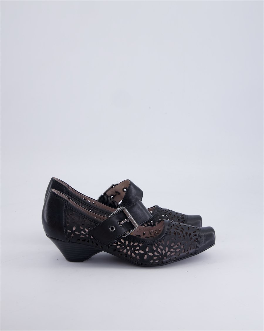 Roberto Santi Heels Leather Black 37 EU