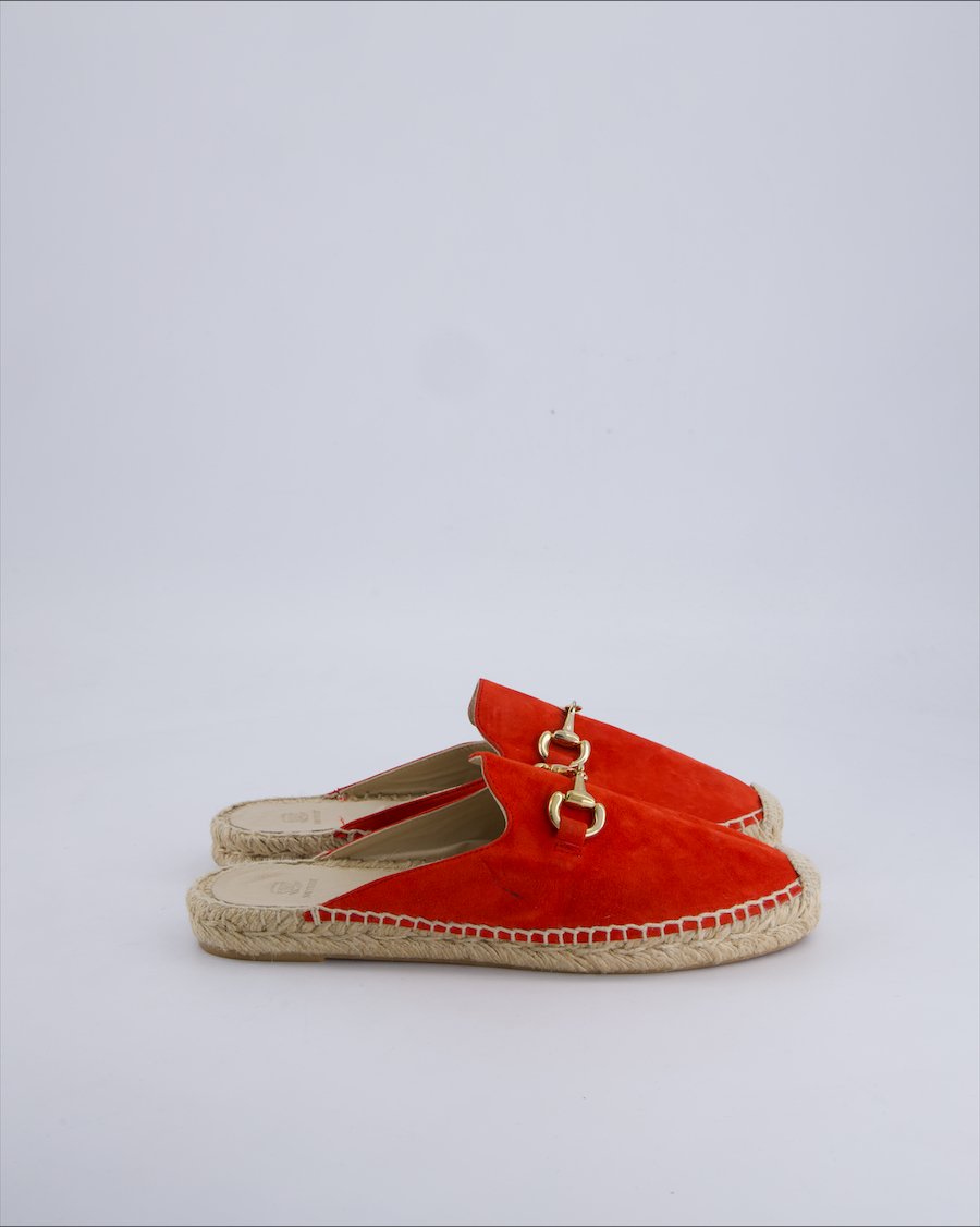 Navyboot Espadrilles Suede Red 38 EU