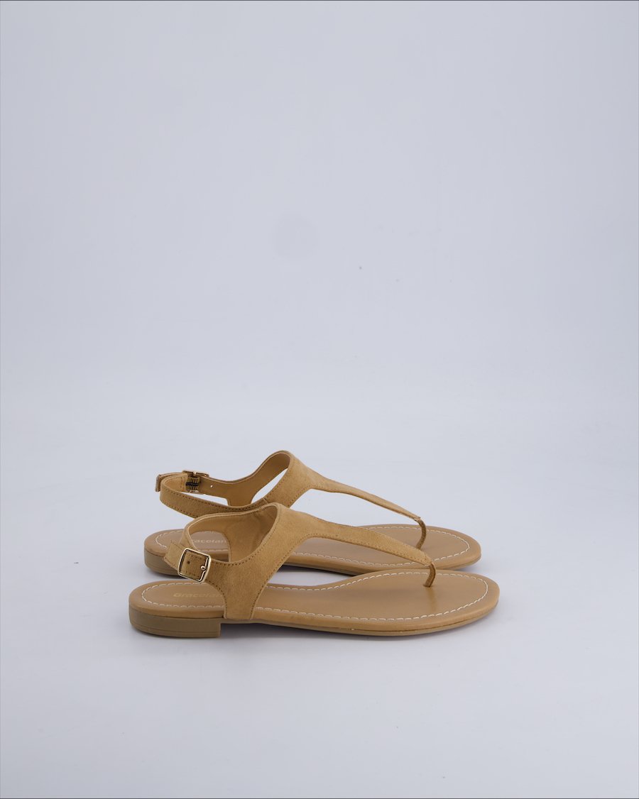 Graceland Sandals Suede Beige 36 EU