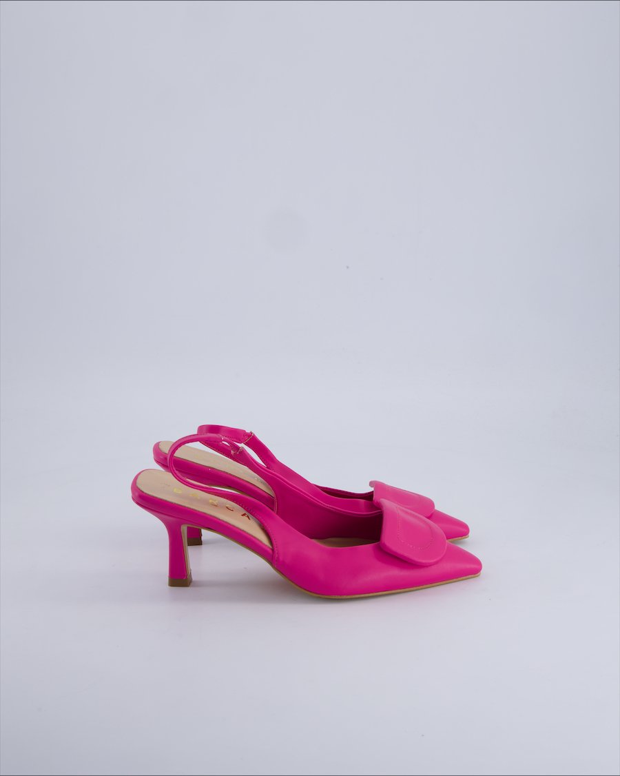 Barca Heels Leather Pink 35 EU