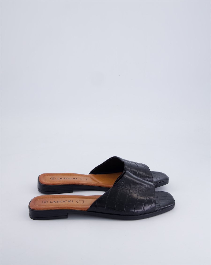 Lasocki Sandals Leather Black 40 EU