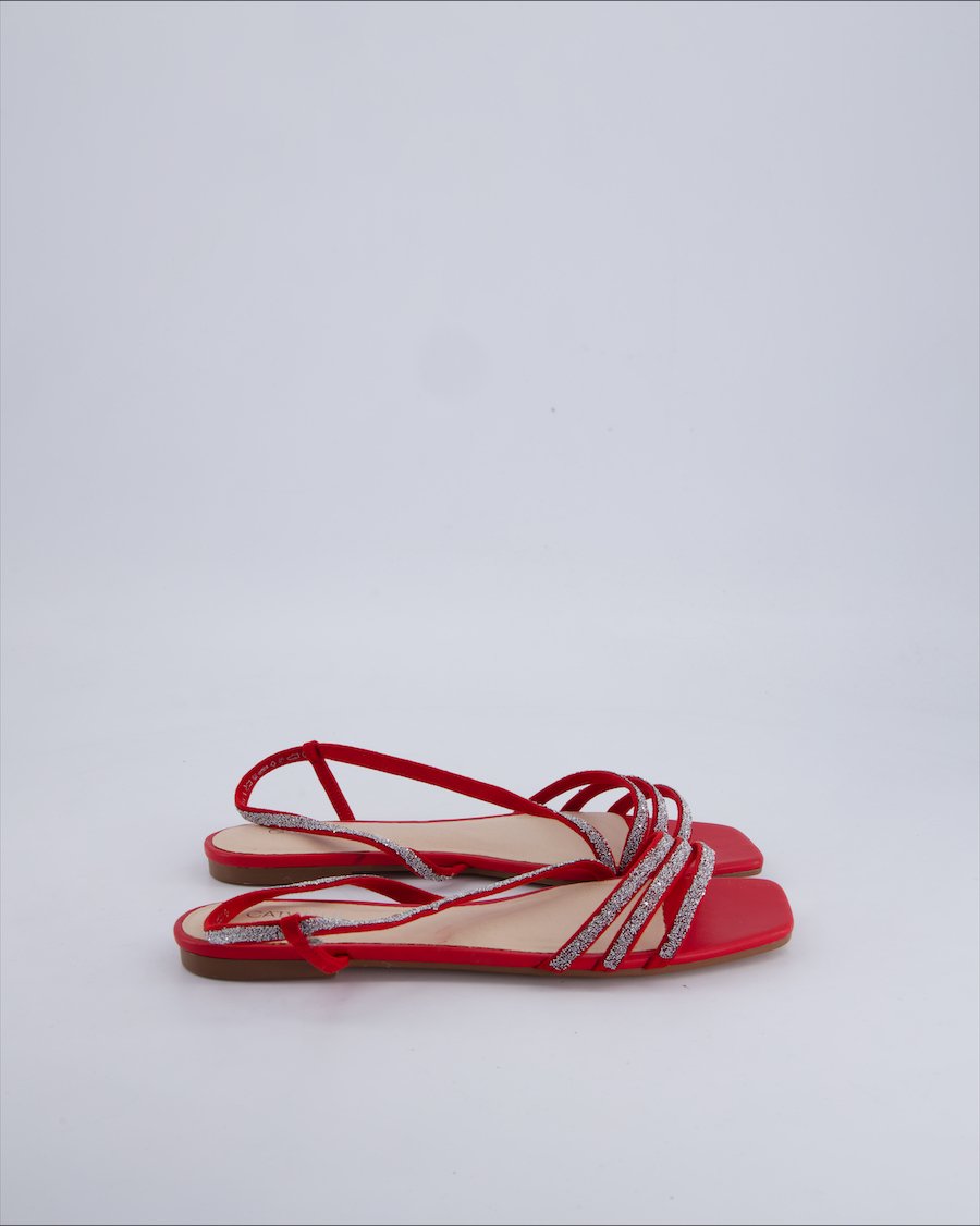Catwalk Sandals Suede Red 38 EU