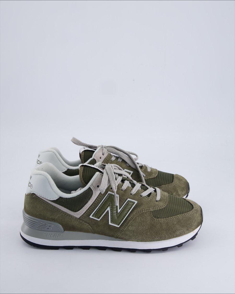 New Balance 574 Low trainers Suede Khaki 42 EU