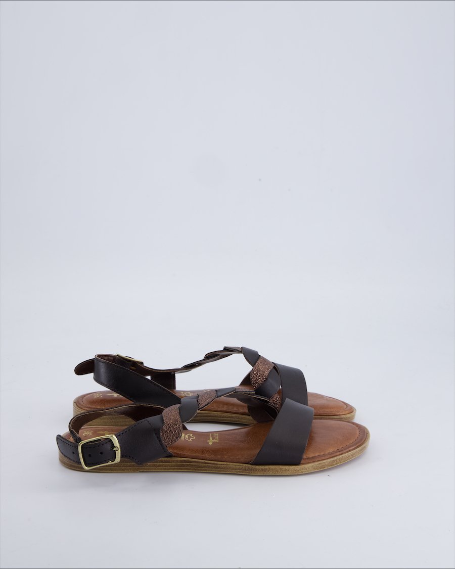 Tamaris Sandals Leather Brown 36 EU