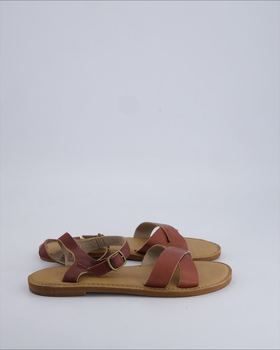 Timberland Sandals Leather Brown 38.5 EU
