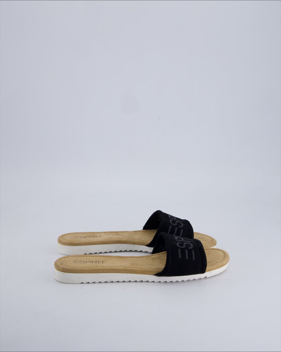 Esprit Sandals Suede Black 38 EU