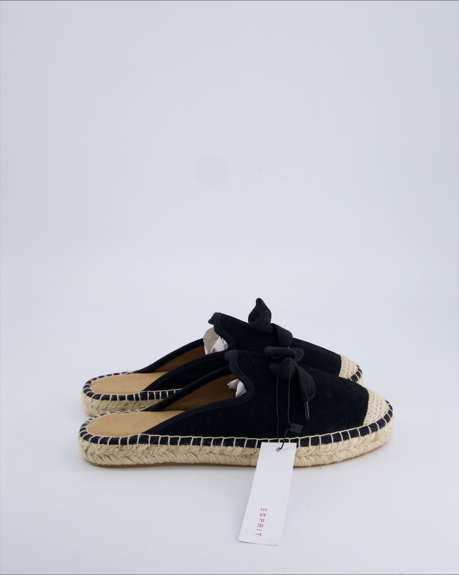Esprit Espadrilles Suede Black 41 EU