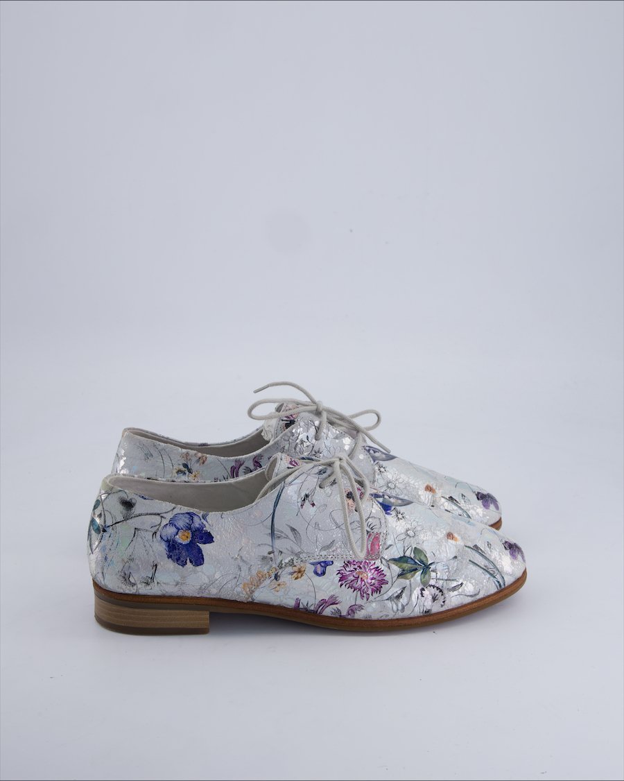 Remonte Lace ups Leather Silver 42 EU