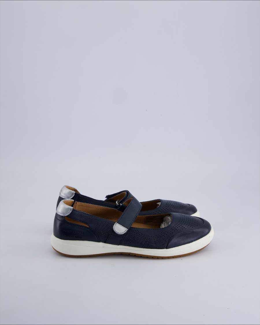Josef Seibel Flats Leather Blue 36 EU