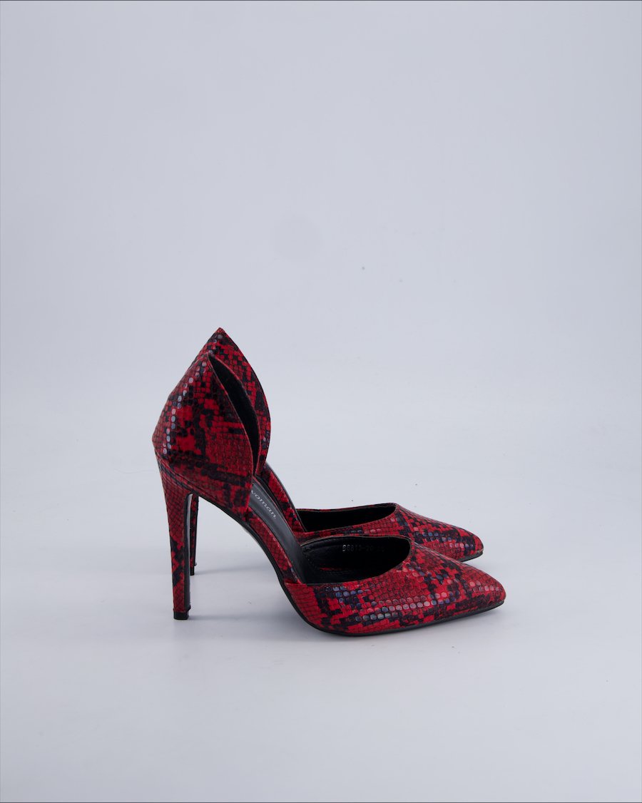 Tata Heels Polyester Red 36 EU
