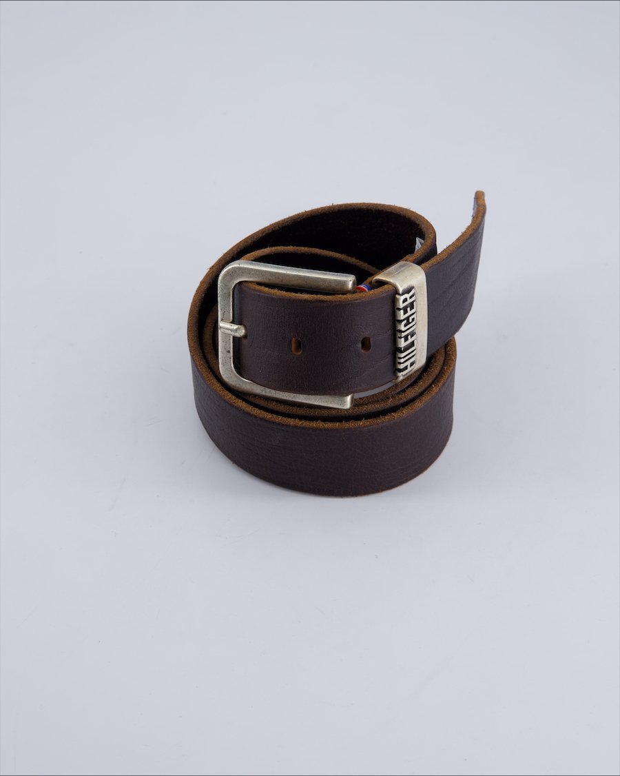 Hilfiger Denim Belts Leather Brown 110 cm