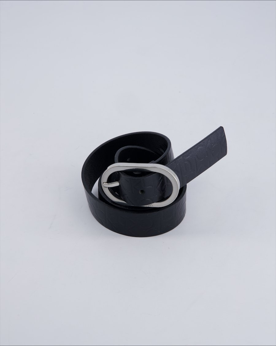 Calvin Klein Leather Leather Black 80 cm