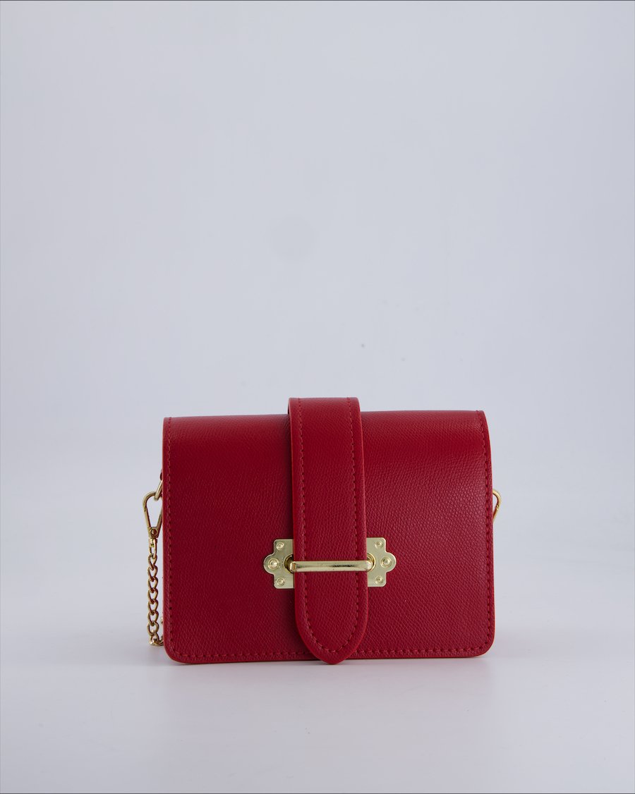 Unbranded Crossbody bags Leather Red