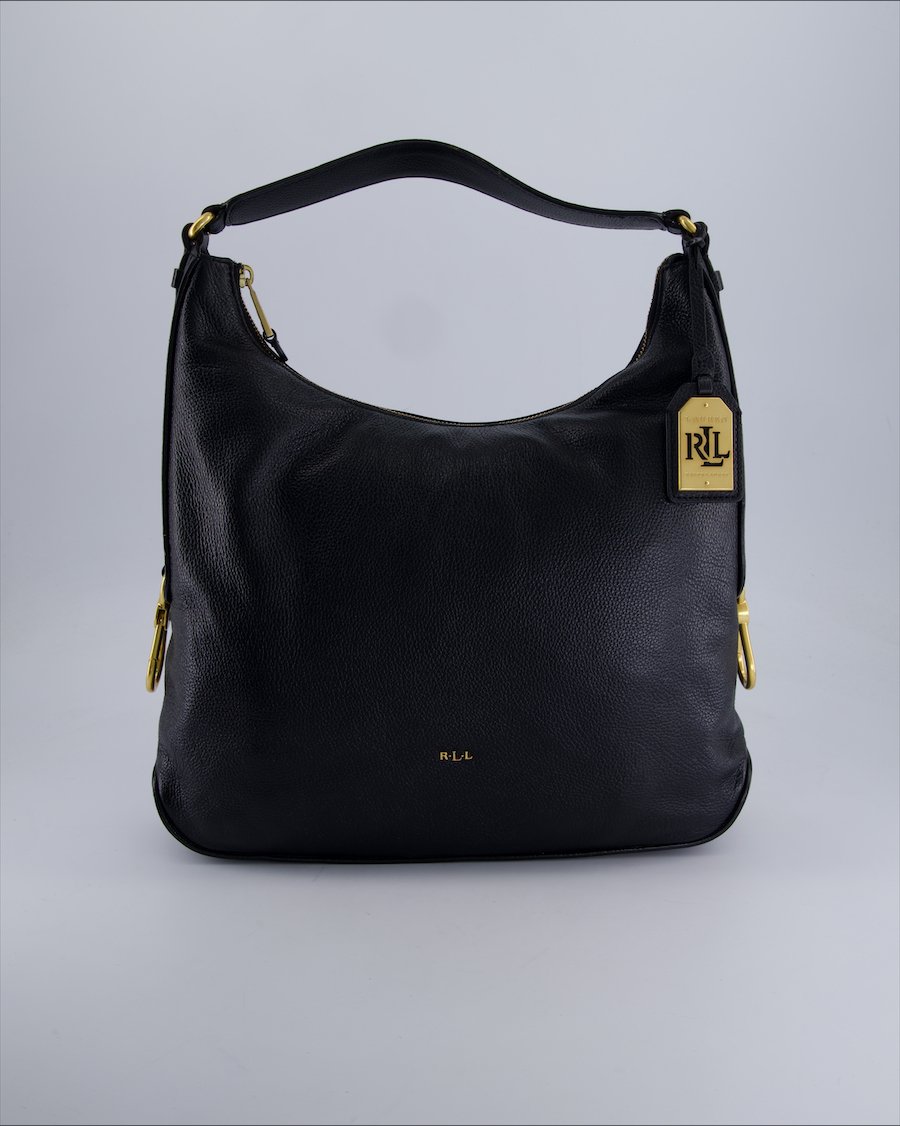Lauren Ralph Lauren Shoulder bags Leather Black
