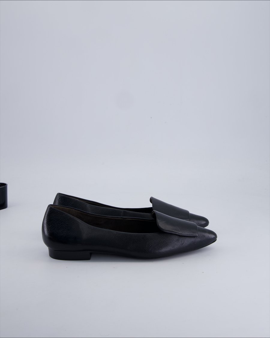 Paul Green Ballet flats Leather Black 38.5 EU