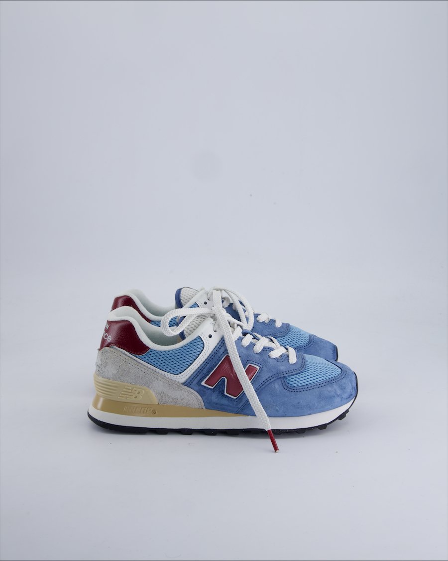 New Balance 574 Trainers Suede Turquoise 37.5 EU