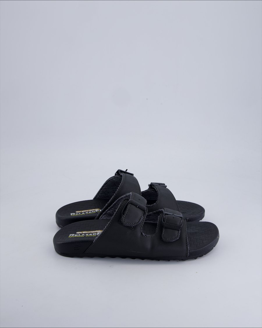 Skechers Sandals Leather Black 41 EU