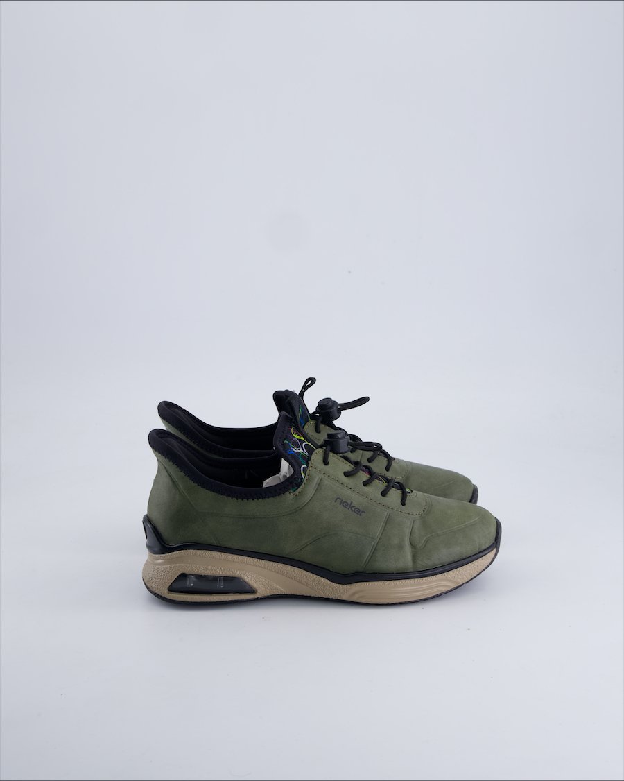 Rieker Trainers Leather Khaki 36 EU