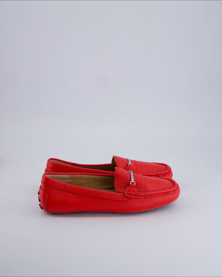 Lauren Ralph Lauren Flats Leather Red 41 EU