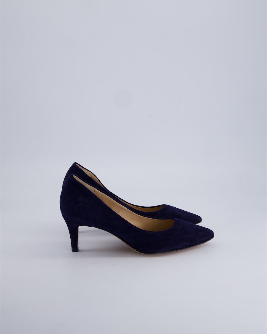 Walder Heels Suede Blue 37 EU