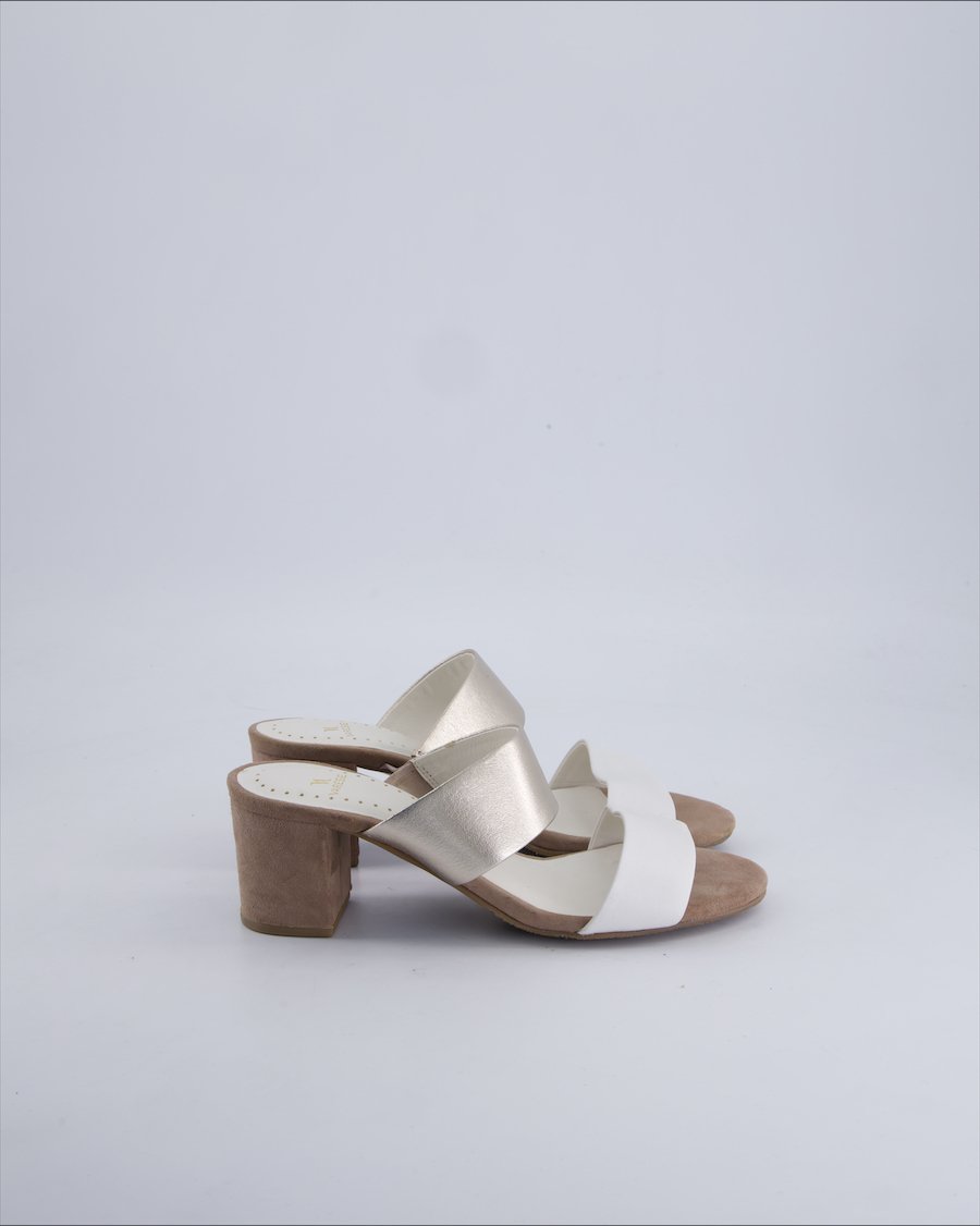 Varese Sandals Leather White 39 EU