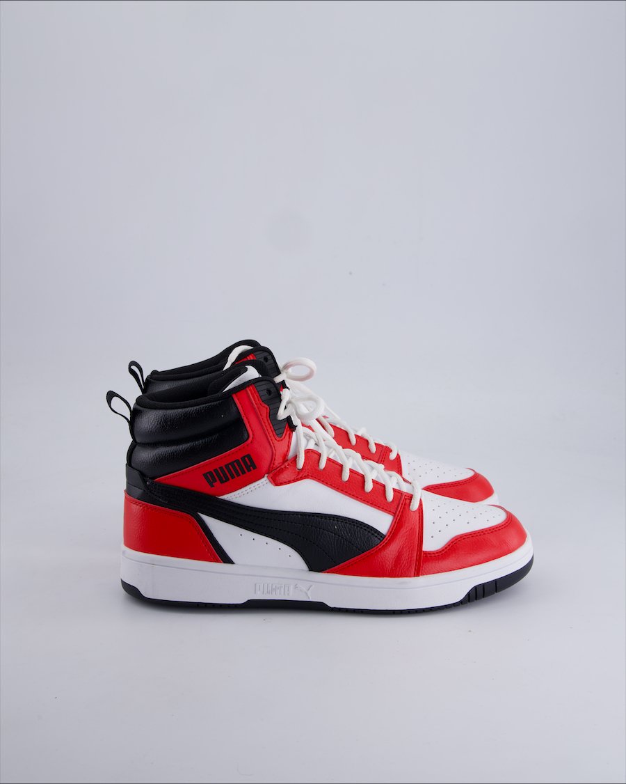 Puma High trainers Leather Red 41 EU