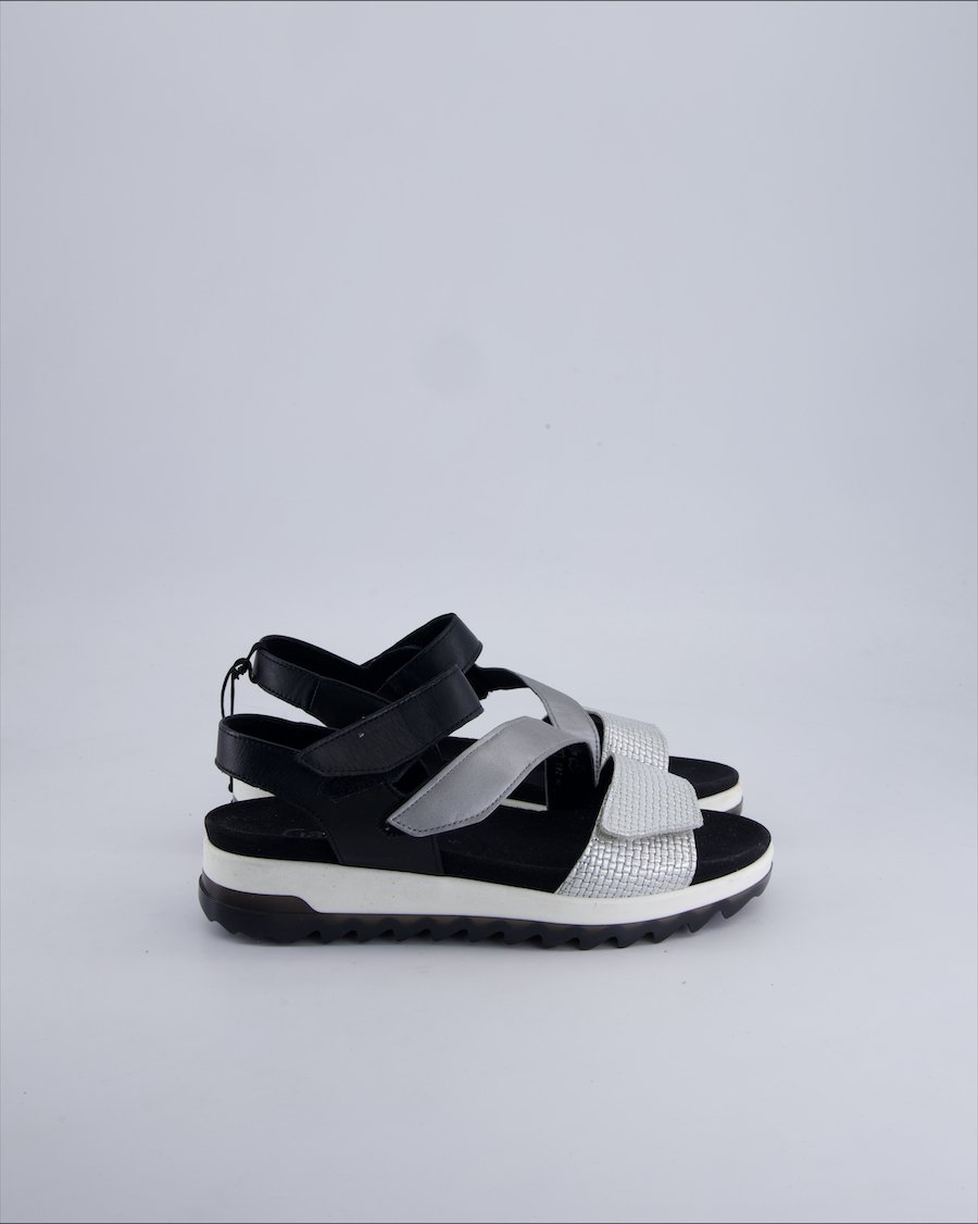Gabor Sandals Leather Black 38 EU