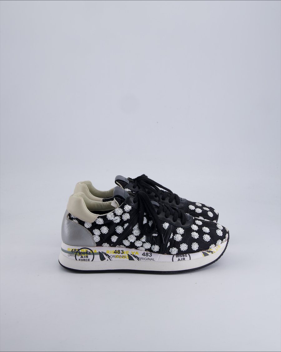Premiata Trainers Cloth Blue 37 EU