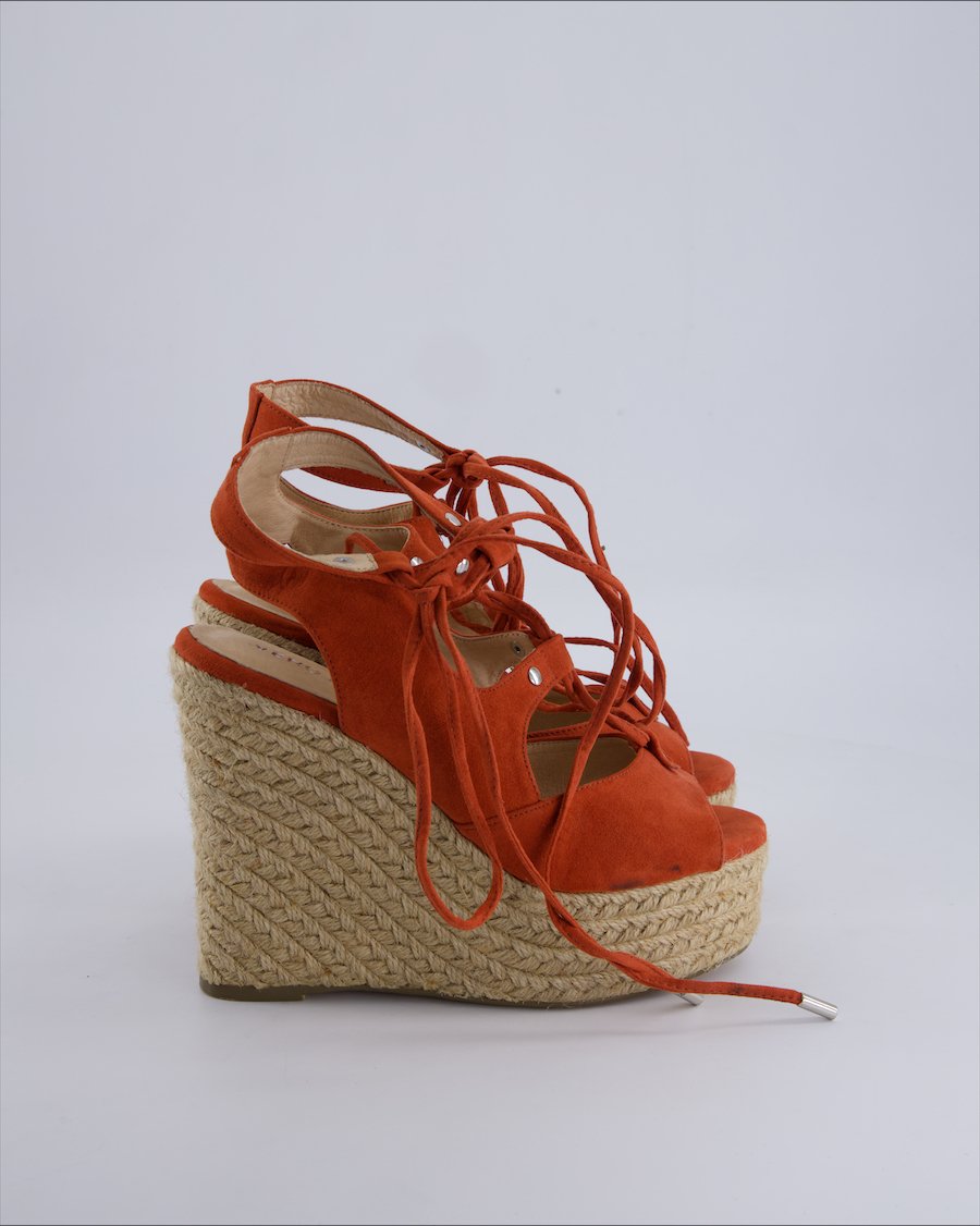 Vero Moda Espadrilles Suede Orange 38 EU
