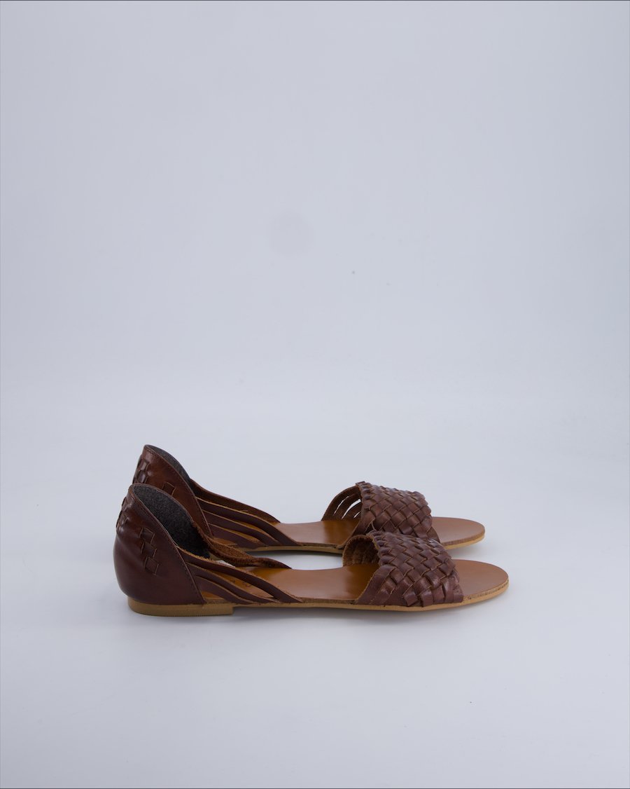 5th Avenue Sandals Polyurethane Camel 39 EU