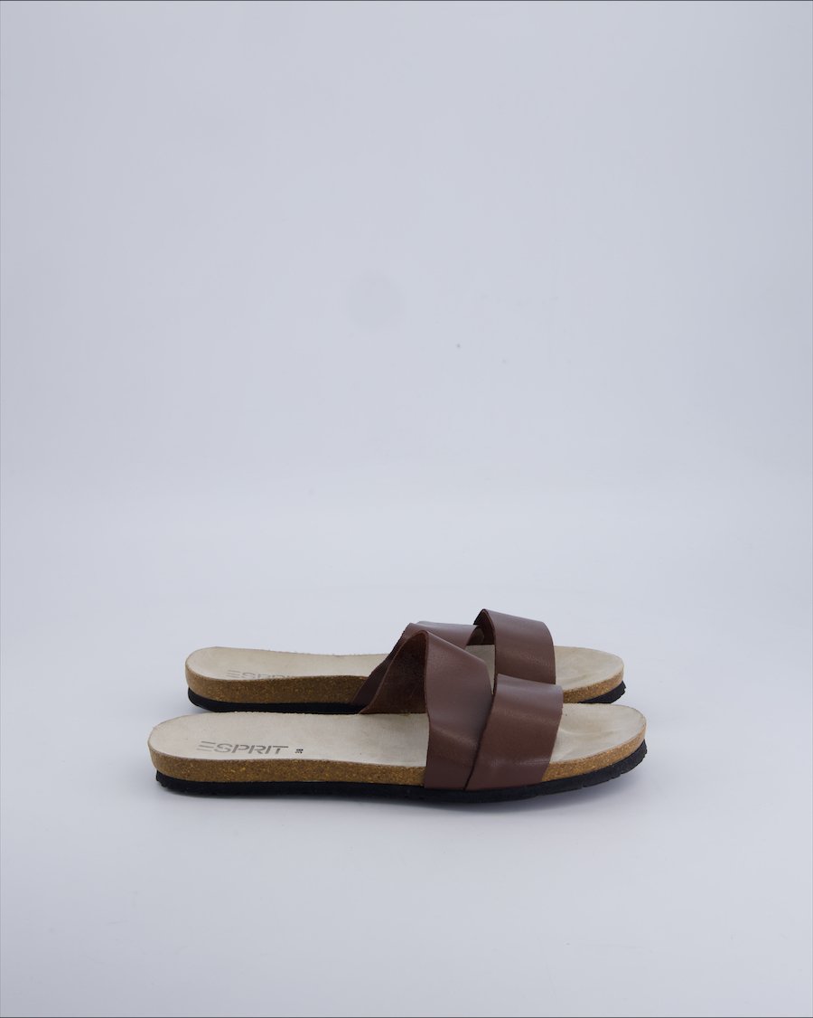 Esprit Sandals Polyurethane Brown 38 EU