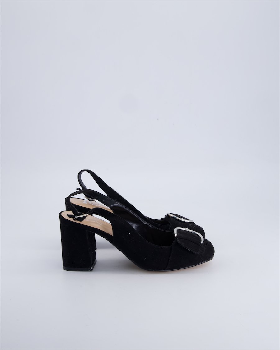 Bata Heels Suede Black 37 EU