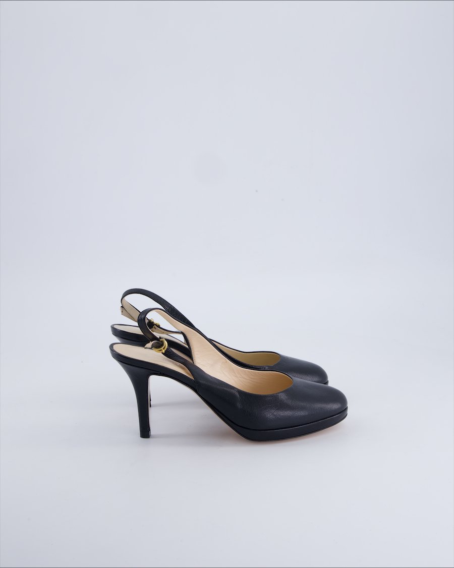 Studio Pollini Heels Leather Black 35 EU
