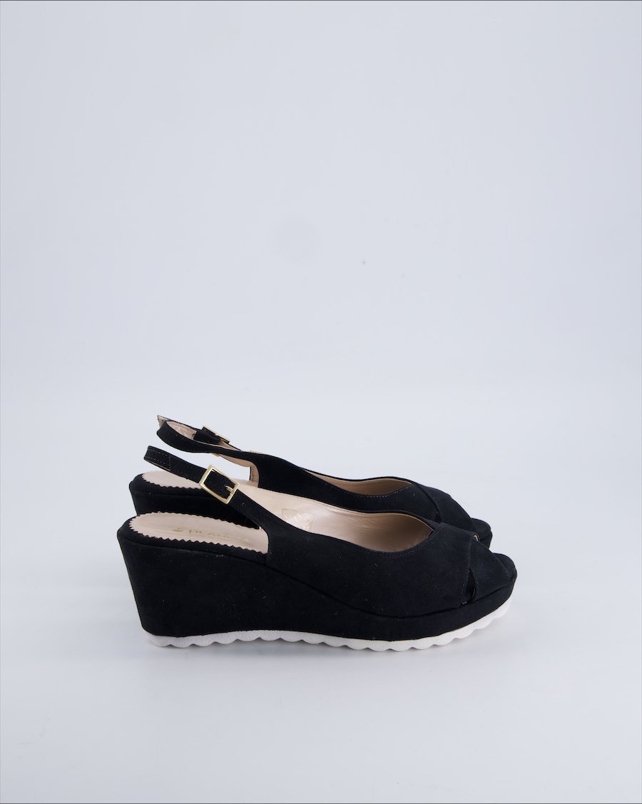 Planeta Heels Suede Black 35.5 EU